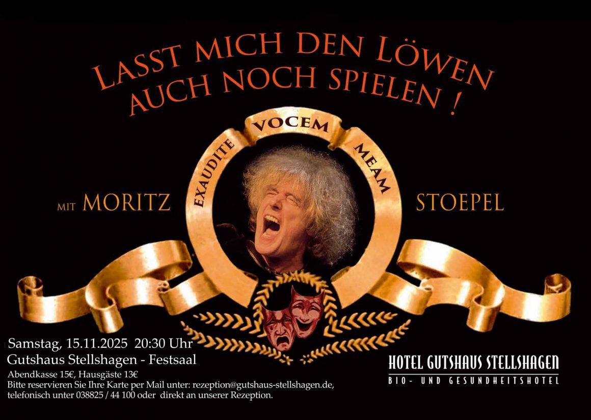 Moritz Stoepel präsentiert mit „Löwe pur“